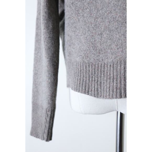 Brochu Walker Size S Carnaby Turtleneck Sweater Seam Double Knit Pullover Taupe - Picture 13 of 14